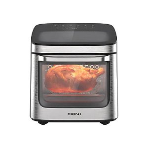Fritadeira/Forno Elétrico Xion XI-FR140 1800 W 220V - Preto/Prata