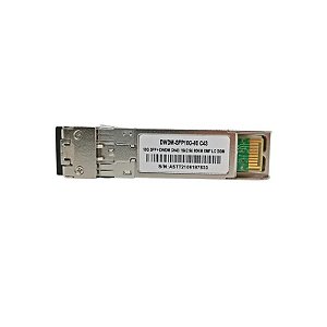 Jogo F. M SFP+ 10G 80KM DWDM-SFP10G 1542.94 C43 com Cisco Mux-Demux