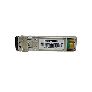 Transmissor SFP+ 1532.68nm C56 Cisco Mux Demux Fibra Óptica 80km com Mux-Demux