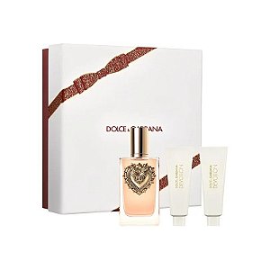 Kit Perfume Dolce&Gabbana Devotion Edp 100ML + Gel de Banho 50ML + Loção Corporal 50ML - Feminino
