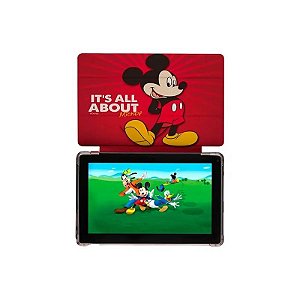 Tablet Multilaser NB618 Mickey 64GB/4GB/9" Adr.13 Vermelho/Pret