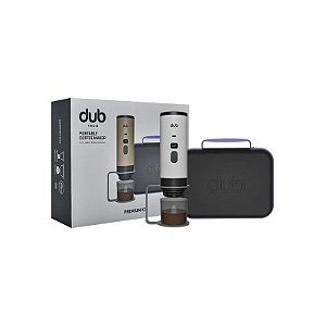 Cafeteira Portátil Dub DBCM Premium Kit 3 En 1 USB-C - Light White