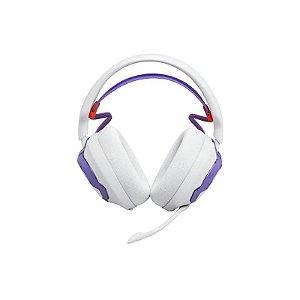 Fone de Ouvido JBL Quantum Gaming Q650 Branco/Roxo