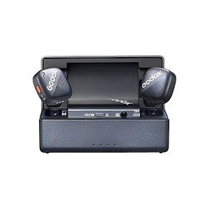 Kit de Microfone Sem Fio Godox Cube-C USB-C (2TX+1RX)