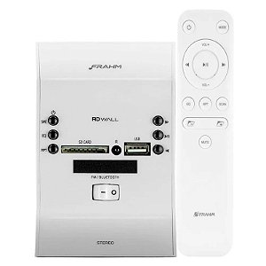Amplificador de Parede Frahm RD Wall - Bivolt - Branco