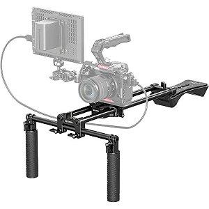 Suporte de Ombro Universal para Câmera Kit Shoulder Rig Neewer SR004 - Preto (caixa feia)