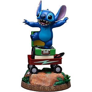 Estátua Iron Studios Disney Stitch - Escala 1/10