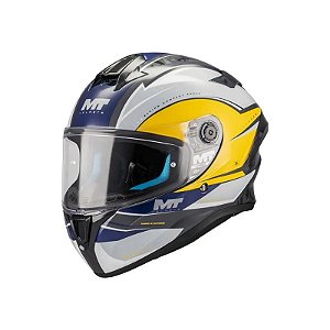 Capacete MT Helmets Targo S Outside C3 - Fechado - Tamanho M - Fosco