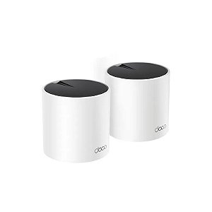 Roteador Wireless TP-Link Deco X55 AX3000 Pacote com 2 unidades - 574/2402 MBPS - Banda Dupla - Branco