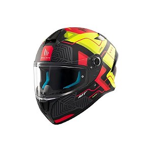 Capacete MT Helmets Targo s Brik C3 - Fechado - Tamanho L - Fosco