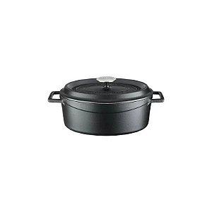 Panela de Ferro Fundido Lava LVOTC29EDTK2KATBL 4,67L 29 CM Preto