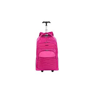 Mochila Com Rodas Sestini Mega Evolution 075973-08 Rosa