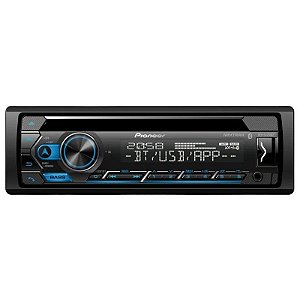 Cd Player Pioneer DEH-S4250BT USB/BT/AUX/ANDR/IPHO - Preto