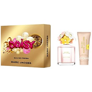 Kit Perfume Marc Jacobs Daisy Eau So Fresh EDT 75mL + Loção Corporal 75mL - Feminino