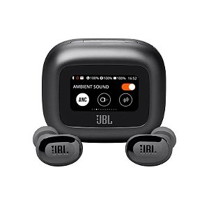Fone de Ouvido JBL Live Buds 3 Preto - JBLLIVEBUDS3BLKAM