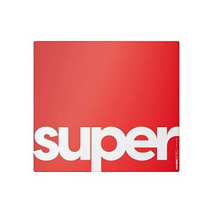 Mouse Pad Gamer Pulsar Superglide Glass V3 Type-s Xle - Vermelho 50 X 45 CM (SGPXLER3S)