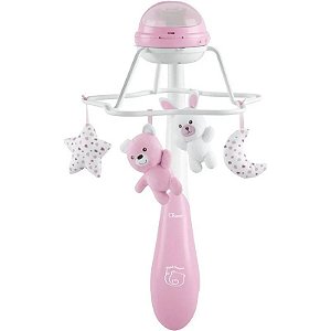 Móbile Chicco Rainbow Cot First Dreams 3 em 1 - 11041-10 (Rosa)