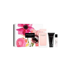 Kit Narciso Rodriguez For Her MD24 - 3 Em 1 - Perfume Edp 100ML + Perfume Edp 10ML + Loção Corporal 50ML
