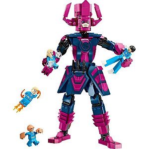 Kit Lego Marvel Quarteto Fantástico VS Galactus - 76316 (427 Peças)