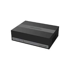 Câmera de Vigilância Hikvision Acusense DVR IDS-E04HUHI-B - Preta