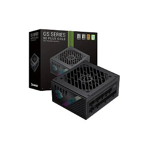 Fonte 750W Gamemax GS Series 80+Gold F-Mod s/G ATX3.1 PCI-Exp 5.1