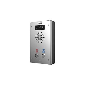 Interfone IP Fanvil I16S-02P 2 Linhas SIP PoE Intercomunicador