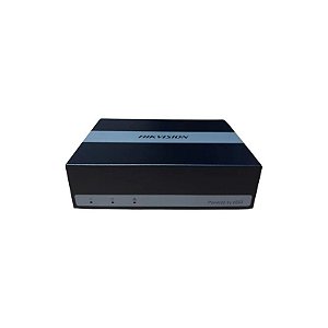 Gravador de Vídeo Digital Hikvision Acusense 4 Canais 5MP 1U H.265 eSSD IDS-E04HUHI-B