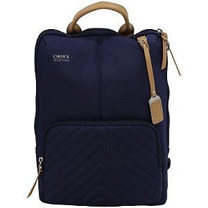 Mochila Feminina Choice 62-127531 Azul Marinho
