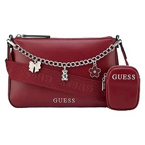 Bolsa Guess LE998069 Feminina - Borgonha