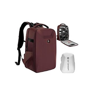 Mochila K&F KF13-134V5 Haedshell Vermelha 22L