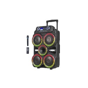 Caixa de som Kolav SY4801 8" USB / FM / BLT