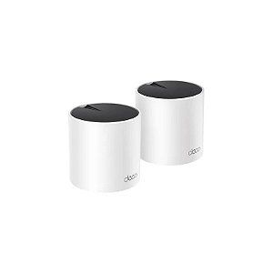 Kit TP-Link Deco X55 (2 Unidades) Malha Wi-Fi 6 Doméstica Dual AX3000
