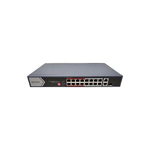 Hub Switch Hikvision 16P 10/100MBPS PoE DS-3E0318P-e/M(C)