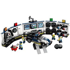 Garagem Policial Customizada Lego - 60457 - (489 peças)