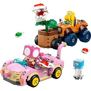 Jogo Lego Super Mario Piranha Plant Power-Up Perseguição - 72044 - (588 peças)