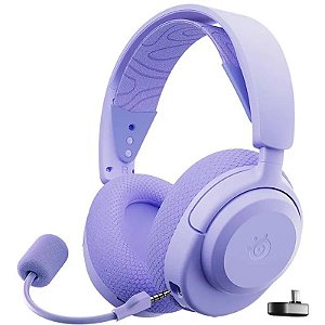 Headset Gamer SteelSeries Arctis Nova 3P Wireless PlayStation 61692 - Lavanda