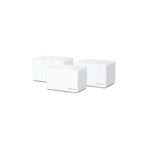 Kit Mercusys Wifi 6 Halo H80X (3 Peças) AX3000 Mesh Residencial Completo