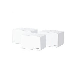 Roteador Mercusys Halo H80X Home Mesh PACOTE-3 AX3000 Wi-Fi 6
