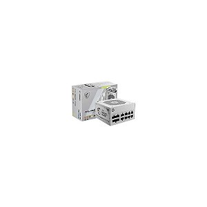 Fonte de Alimentação MSI Mag A850GL 850W ATX 3.1 / Modular / 80 Plus Gold - Branca