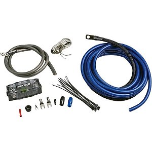 Kit de cabos para amplificador Kicker 46PK8 - 600 Watts