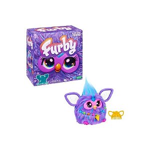 Pelúcias Animatómicas Furby Roxo F6743 Hasbro