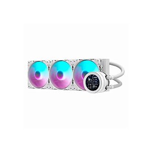 Cooler de Água para Processador Darkflash Nebula DN360S RGB - Branco