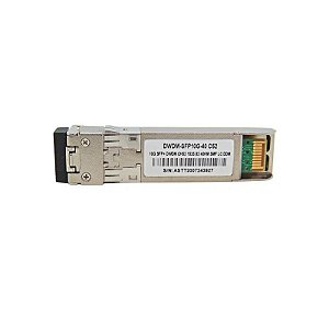 Kit F. M SFP+ 10G 40KM DWDM-SFP10G 1535.82 C52 com Cisco Mux-Demux