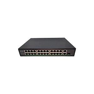 Switch F 24 PoE 350W 10/100 Mbps + 2*1000M + 1 SFP PM-F1R26-24FE