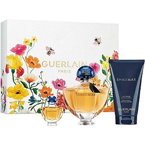 Kit de Perfume Guerlain Shalimar EDP 50mL e 5mL + Loção Corporal 75mL - Feminino