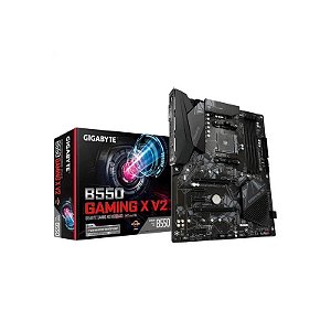 Placa-mãe AM4 Gigabyte B550 Gaming X V2 HDMI/DVI/M.2