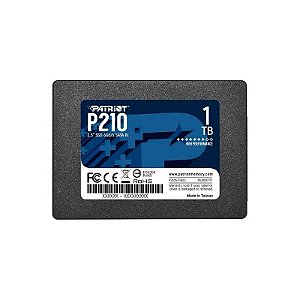 SSD 2.5 1TB Patriot P210 SATA P210S1TB25 520/430M
