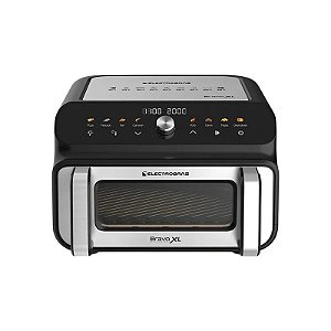 Fritadeira Elétrica Electrobras Bravo XL EBGAF-12 2200 W 110V - Preto/Prata 11L