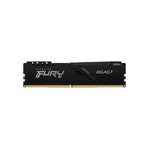 Memória Kingston RAM DDR4 8 GB 3600MHZ Black Fury Beast - KF436C17BB/8