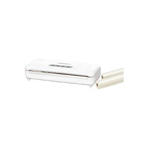Seladora A Vácuo para Alimentos com Dois Rolos de Sacos A Vácuo Biodegradáveis Cuisinart VS-250BD2RC
